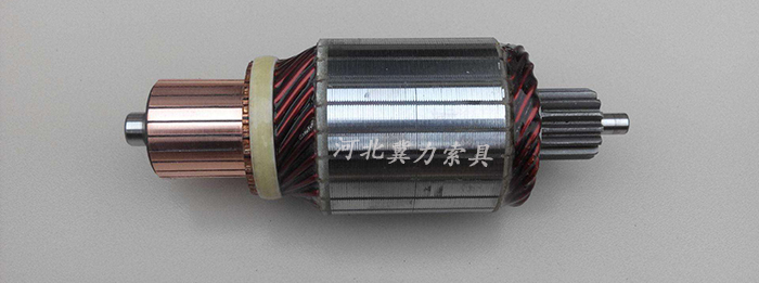 提升机上的转子