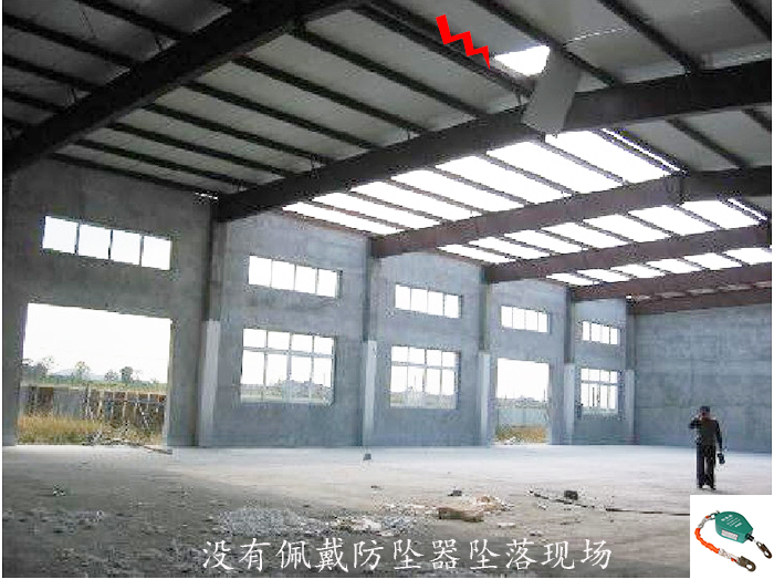 悬空坠落现场图