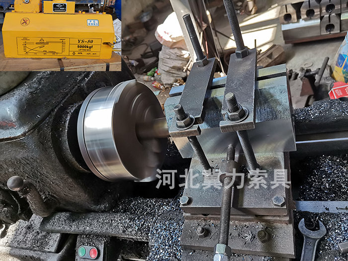 手动永磁起重器在切割工具上的应用