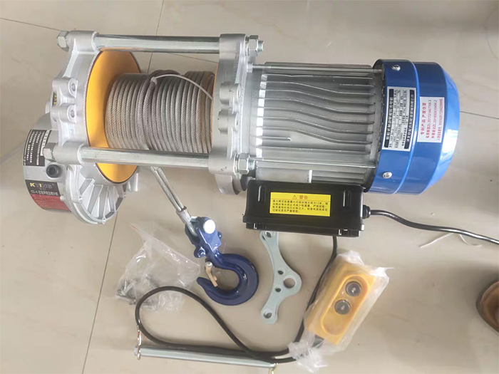 钢丝绳缠绕均匀的电动提升机