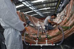 风电叶片调胶房使用弹簧平衡