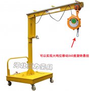 平衡器搭配移动悬臂吊可实现
