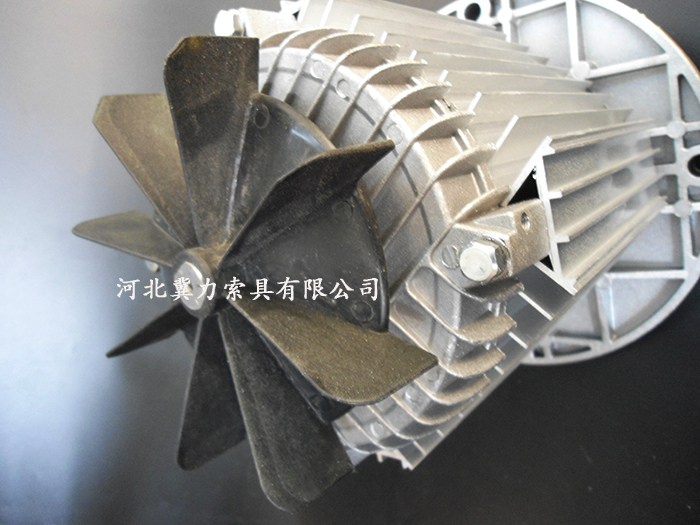多功能电动提升机风扇展示