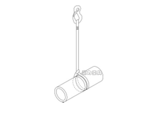 双匝扼圈连接方式效果图