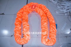 大吨位圆形吊装带受损表现