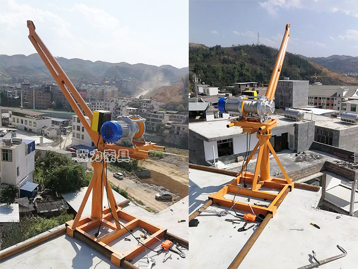 多功能提升机安装架