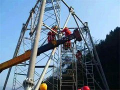 杆塔作业钢丝绳防坠器保平安