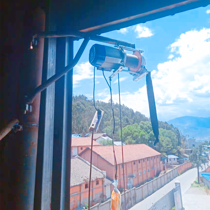 220V多功能提升机吊装啤酒