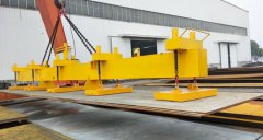 超强力永磁吸盘实现中厚长钢