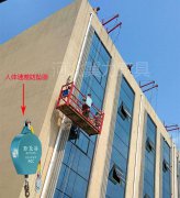 多功能提升机搭配防坠器高空