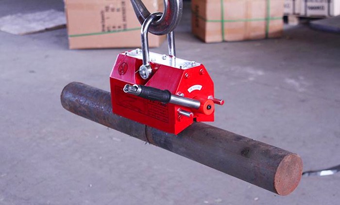 磁力吊具吸盘吸持展示