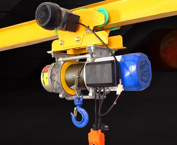 多功能提升机搭配跑车使用效果图