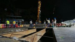 永磁起重器便于夜晚施工吊装