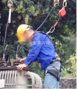 同样是防坠落安全带与防坠器