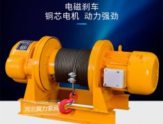 建筑卷扬机产生噪音三大原因