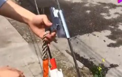 钢丝绳抓绳器原理和安装方法