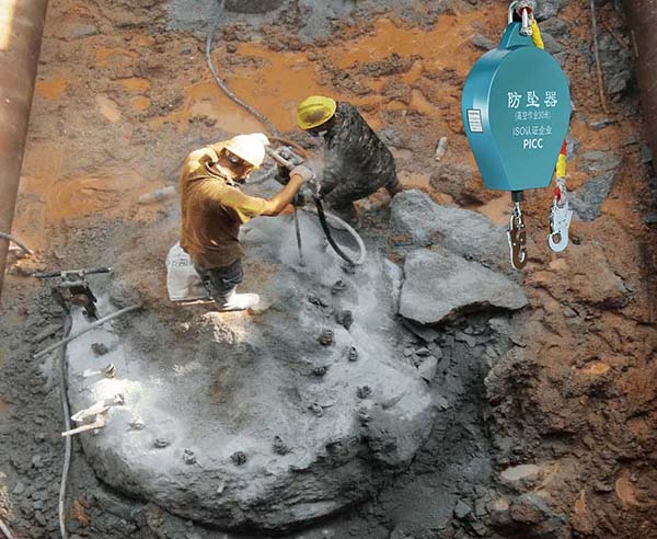 建筑工地使用防坠器